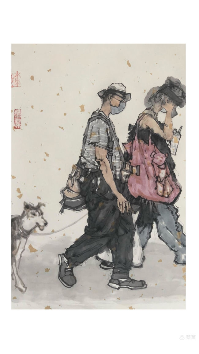 心灵和画面的碰撞——张伟觉圣将参展“墨彩风华·解放军艺术学院学员40年美术作品展”