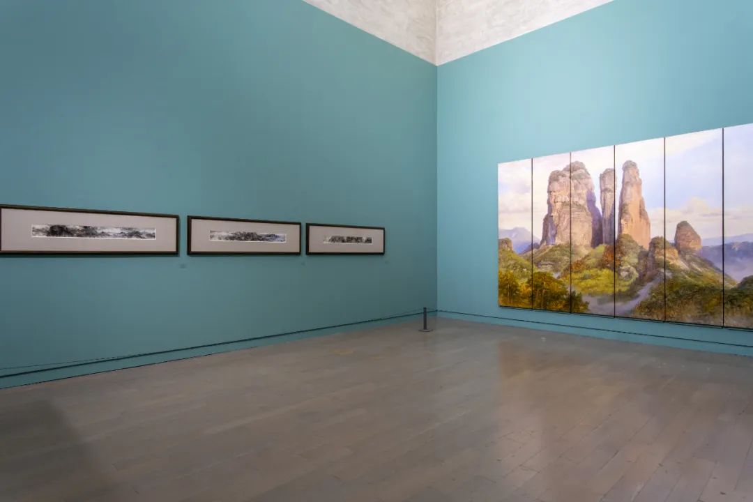 走出画室深情绘乡愁，“故园——方向明绘画作品展”在北京云上美术馆开幕，展期至5月3日