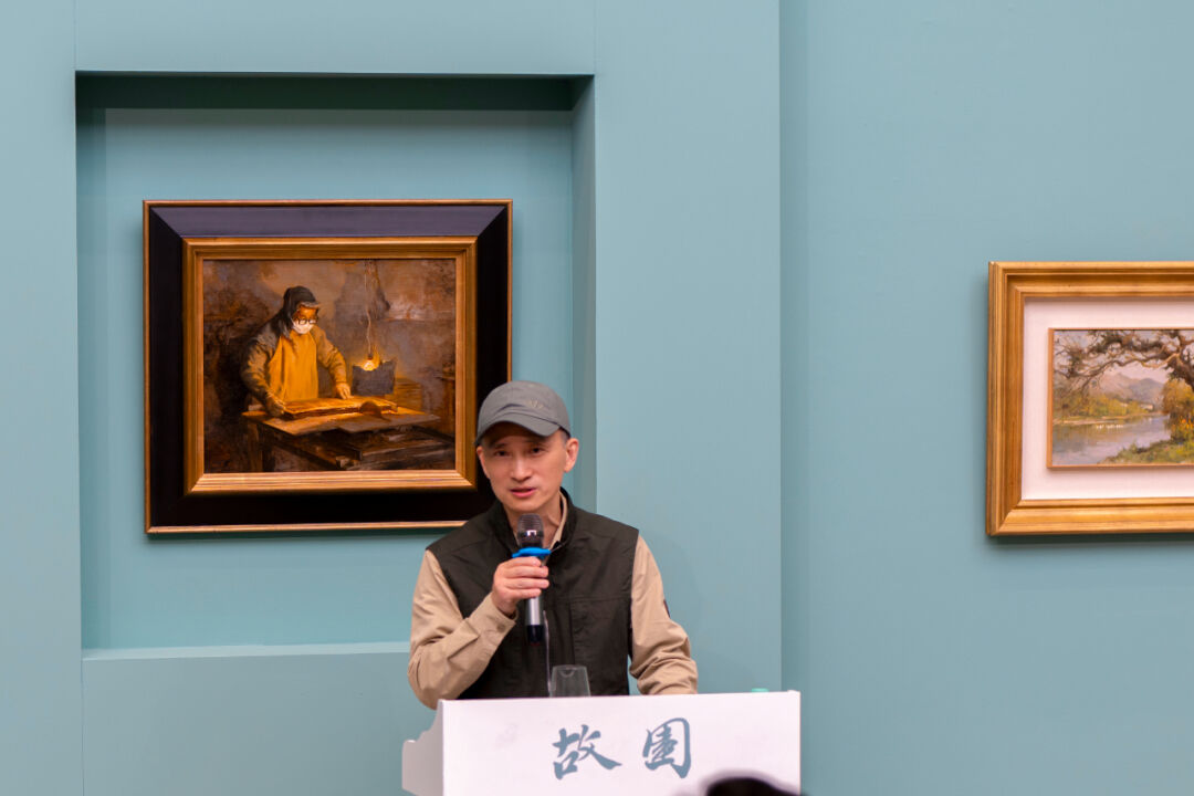 走出画室深情绘乡愁，“故园——方向明绘画作品展”在北京云上美术馆开幕，展期至5月3日