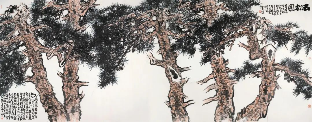 马硕山的水墨花鸟——江山代有才人出 书画精进上层楼