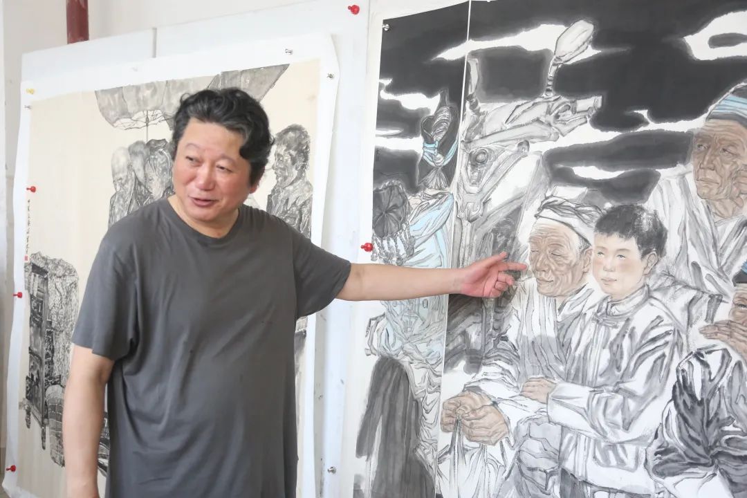 著名艺术家张江舟应邀到广西艺术学院中国画学院开展学术讲座
