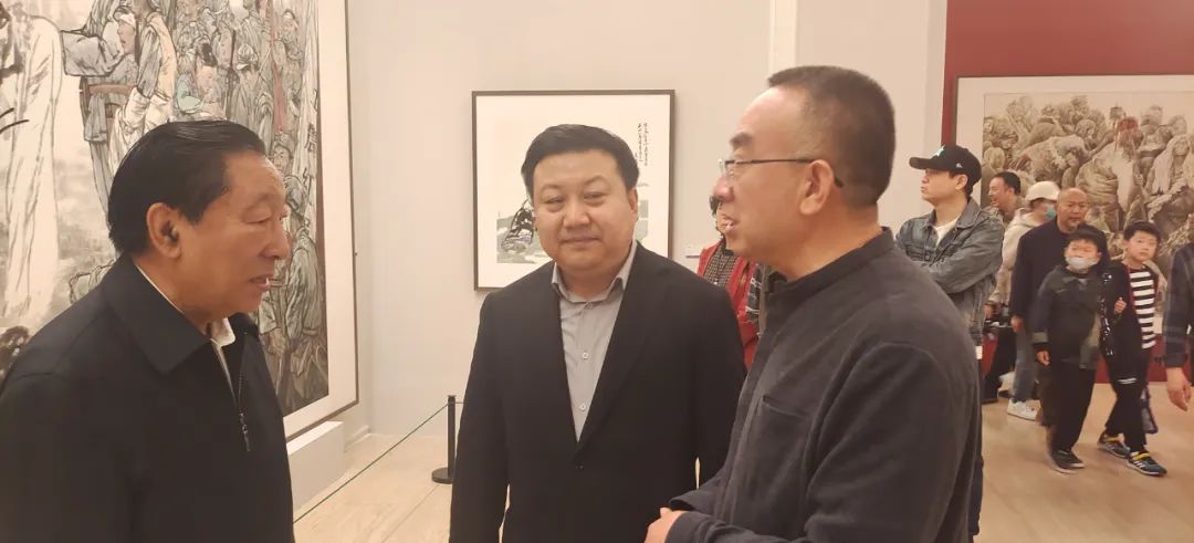 “心源·藏域——王万成从艺40年中国画作品展”在中国美术馆开幕