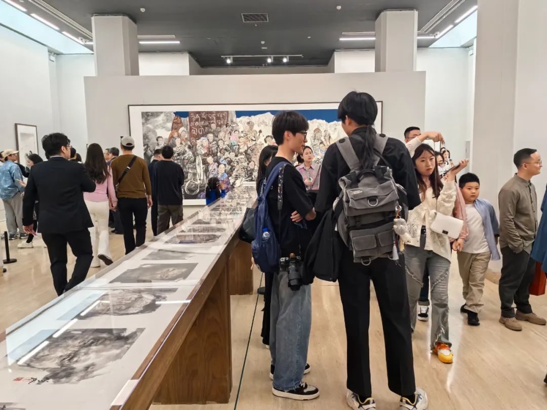 “心源·藏域——王万成从艺40年中国画作品展”在中国美术馆开幕
