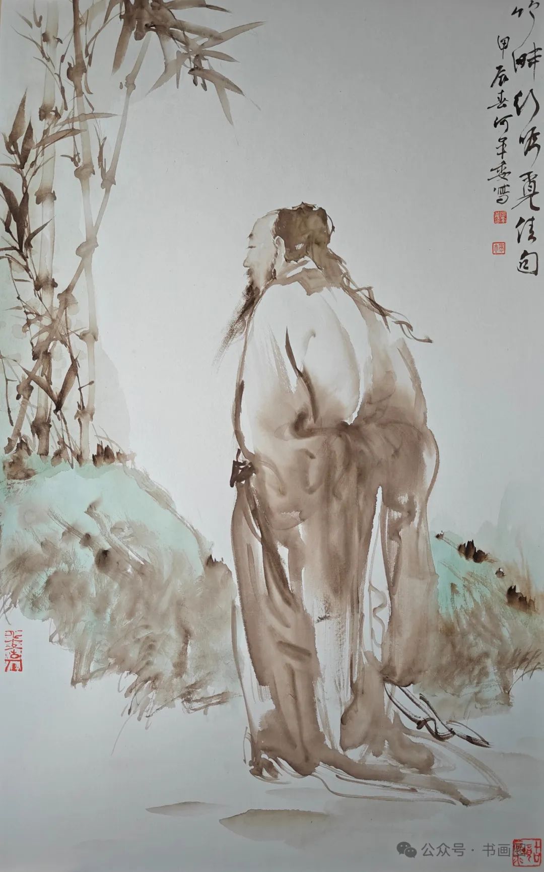 著名画家何军委受邀参展，“大美中国·宋词意境——世界地球日主题中国画作品展”今日在京开展