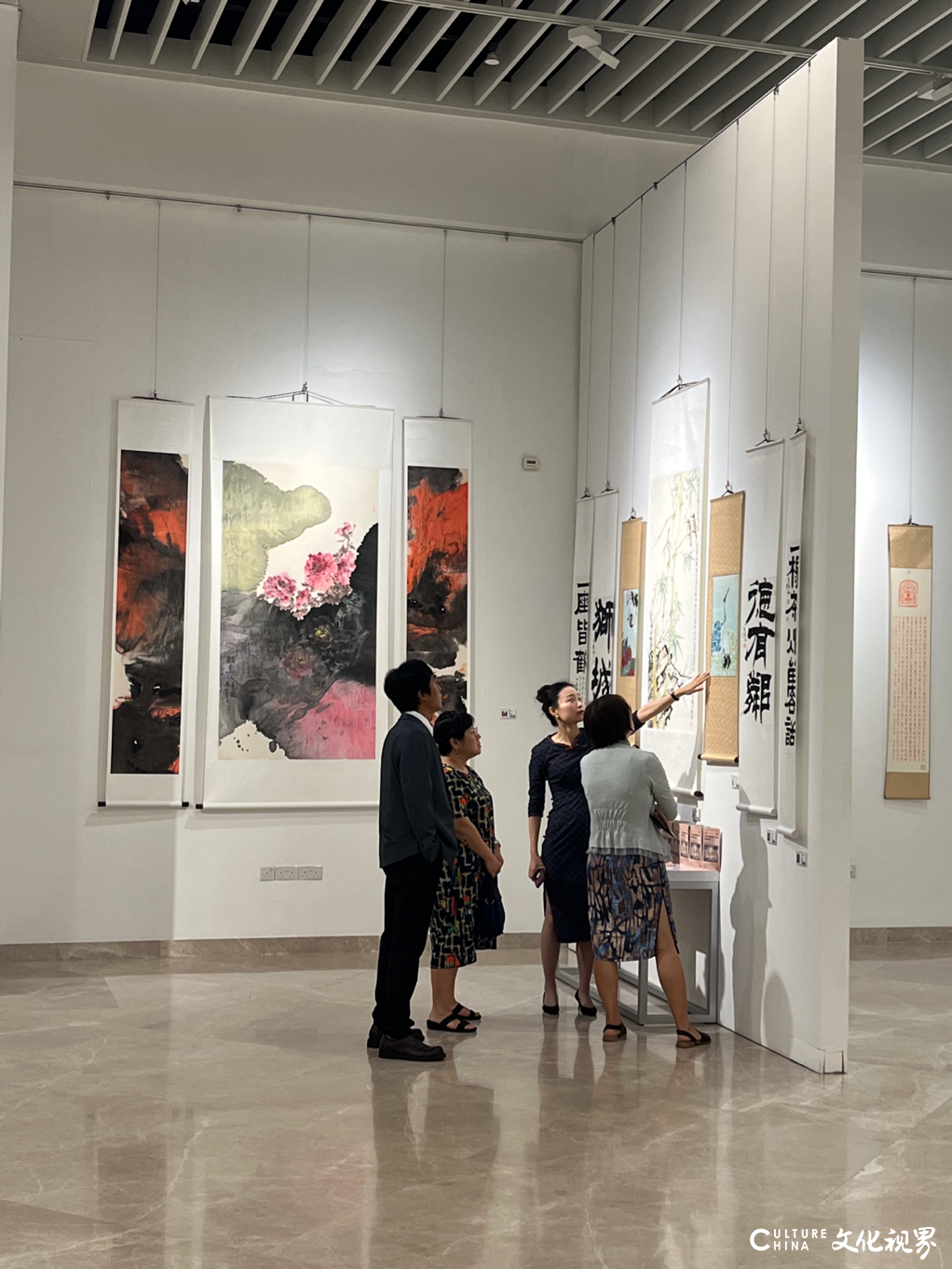 “灵感中国Inspiration China——当代中国画艺术国际巡展”在新加坡盛大开幕，展期至4月28日