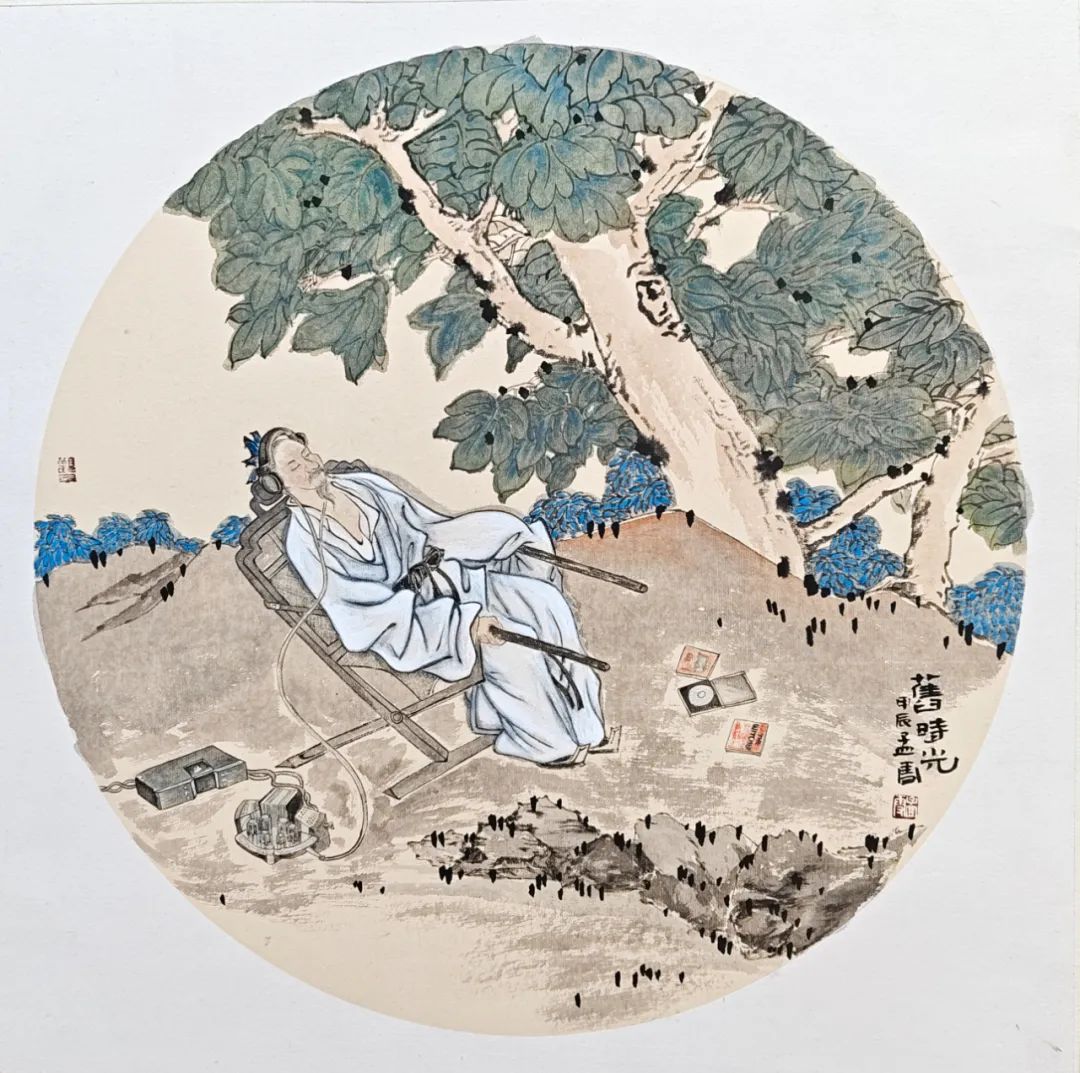 墨香缭绕入画心，“惟泓梦雪——陈伟虹 孟雪中国画作品展”将于5月4日在日照莒县开展