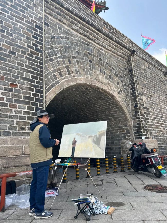 北镇梨花洁白雅致、宁远古城淳朴敦厚……跟随画家赵培智的写生之旅回望辽西之美