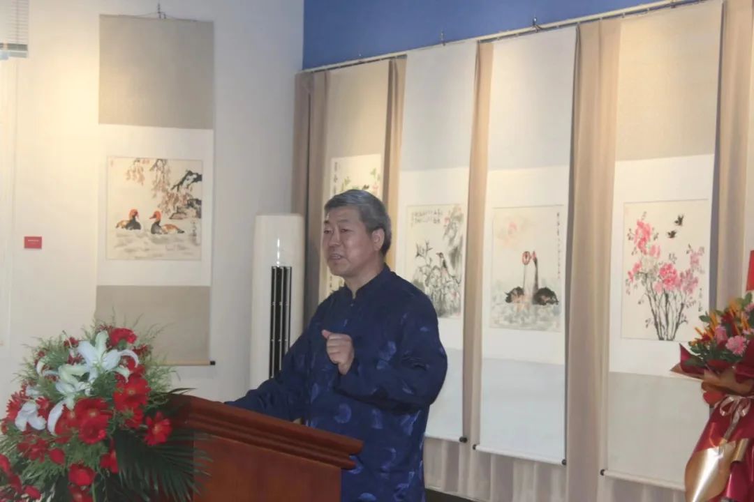 “齐鲁墨韵——吴永福中国画巡回展”​在北京开幕，130余幅国画作品展出