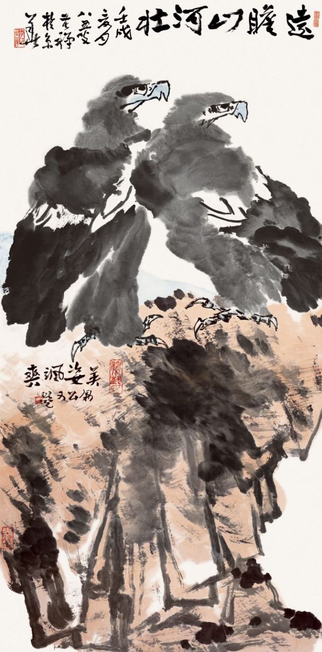 “赤子雄鹰·李苦禅先生诞辰125周年艺术展”将于4月29日在济南市美术馆举办