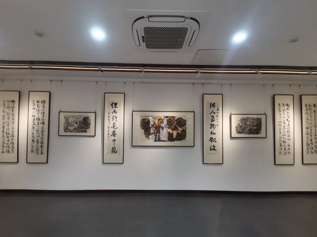 “空山流韵——刘荣书画展”在淄博开展