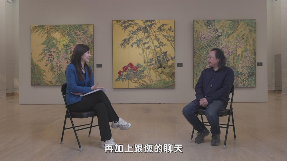 BRTV纪实科教频道“虚佇神素——李雪松花鸟画作品展”特别节目将于明晚8点播出