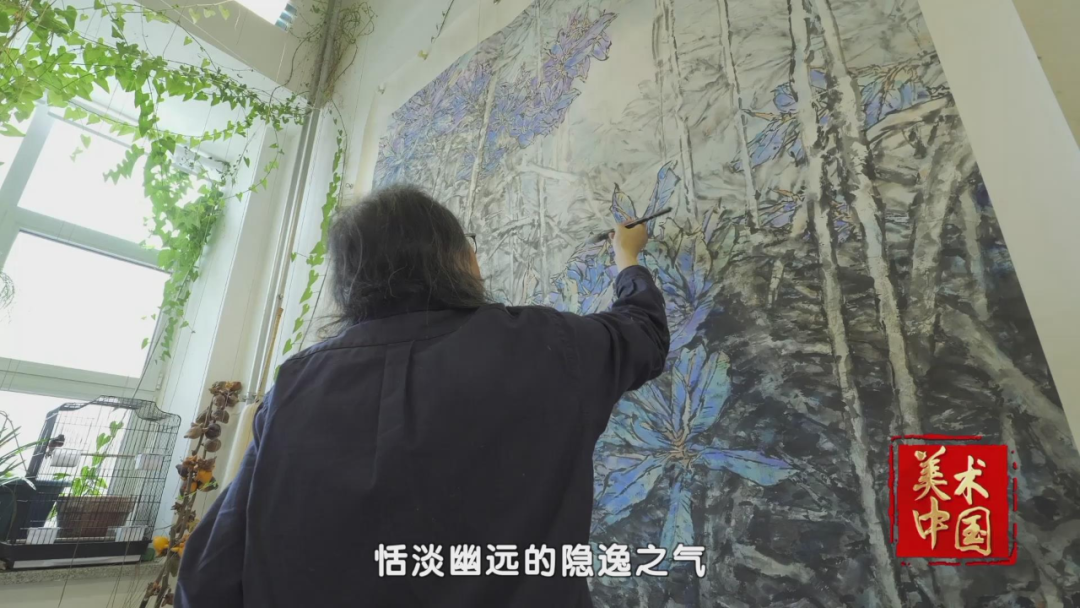 BRTV纪实科教频道“虚佇神素——李雪松花鸟画作品展”特别节目将于明晚8点播出