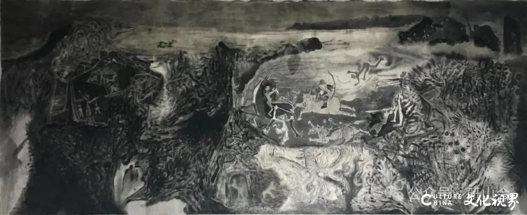 山水画是面向自然的自我追问，画家胡应康参展“依山傍水·山水圈2024学术年展”