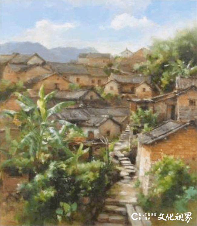 身在山水之间，心在山水之外——体味康明义青绿山水画作的笔墨情怀