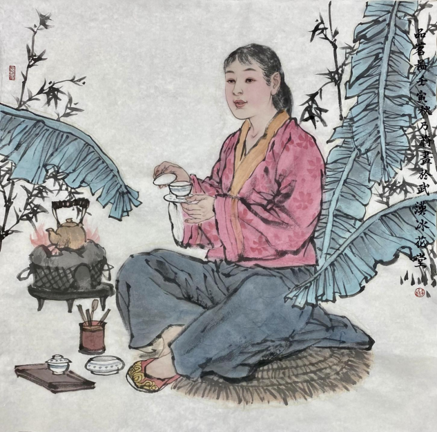 李乃蔚 | “单纯”画笔绘就人生百态，工笔画作尽显魅力深度