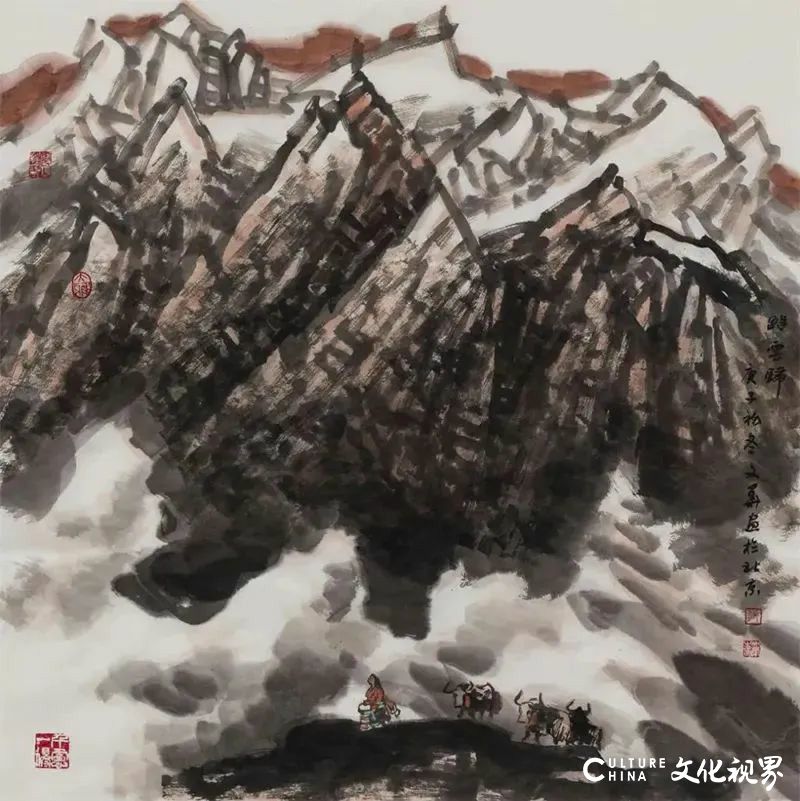 著名画家张文华受邀参展，“众妙之门——中国画名家邀请展”今日在邯郸美术馆开展