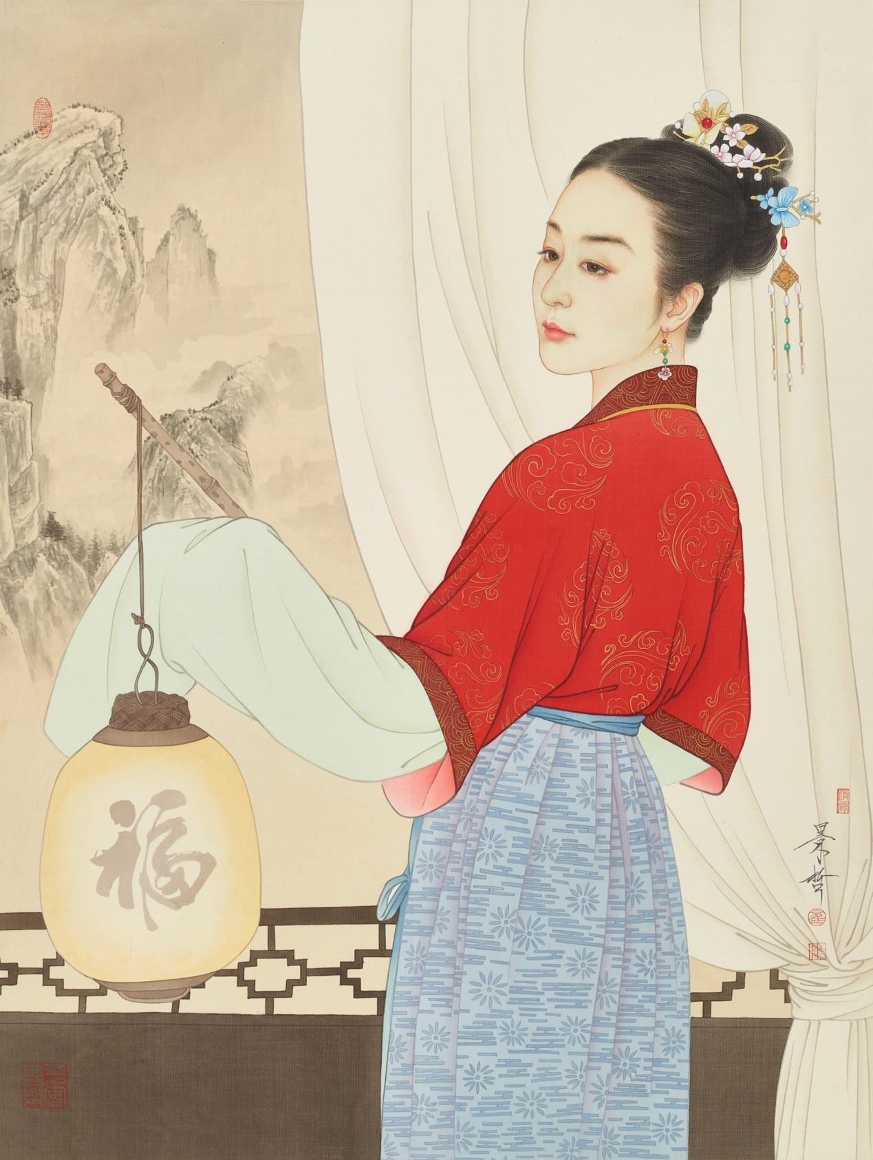 “中国红”闪耀巴黎，著名画家崔景哲应邀参展“从北京到巴黎——中法艺术家奥林匹克行”中国艺术大展