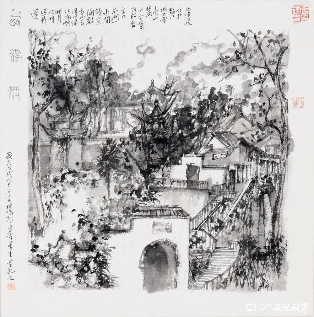 张建京：天津桥上凭栏望，对景怀古画“天地”