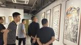 “艺道同心——甘肃画院美术书法作品交流展”在海南省书画院开幕