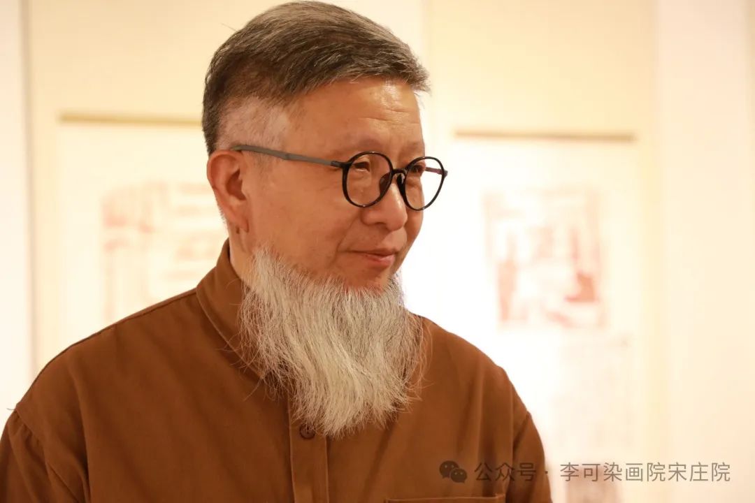 “墨映心象·纪君书法墨象艺术品鉴会”在李可染画院宋庄院开幕