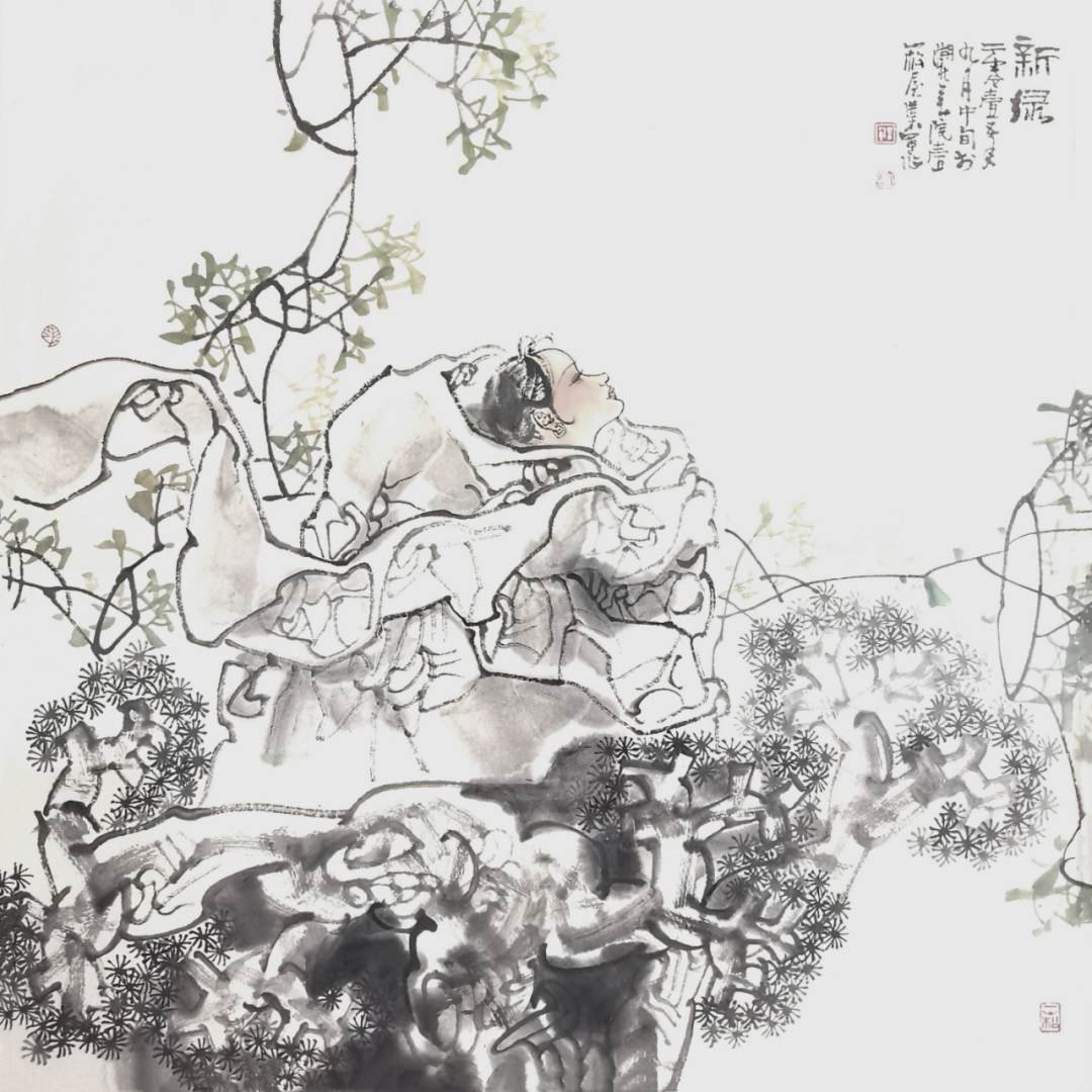 以赤诚之心表达美好祈愿，“潜韵——学院中国画六人作品展”将于5月19日在武汉开展