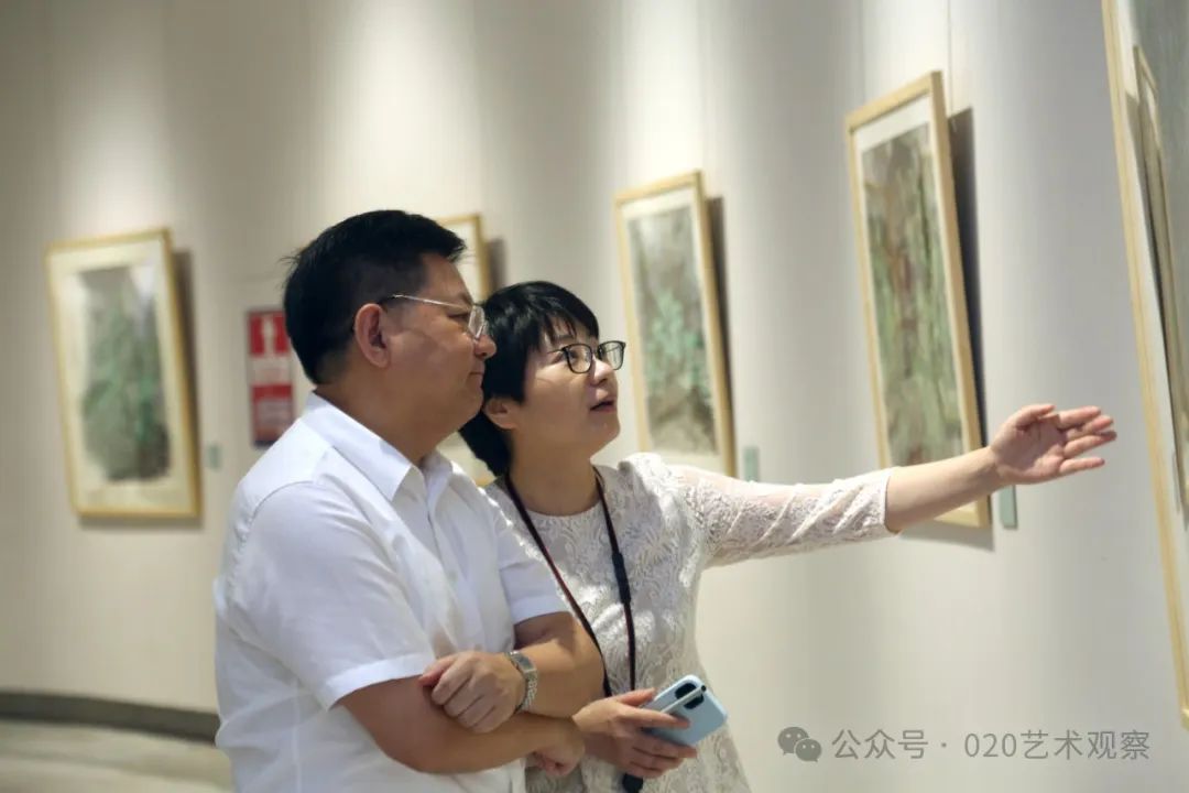 “天行健——梁江‘学者书画’50年·深圳展”在深圳开幕，展期至6月16日