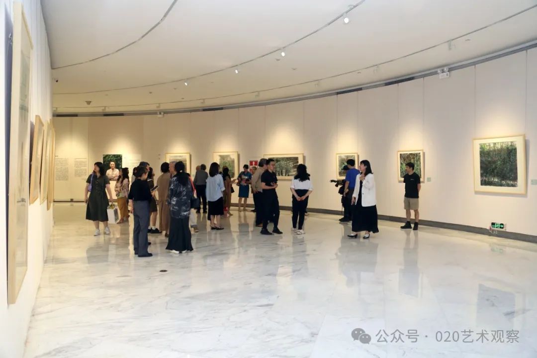 “天行健——梁江‘学者书画’50年·深圳展”在深圳开幕，展期至6月16日