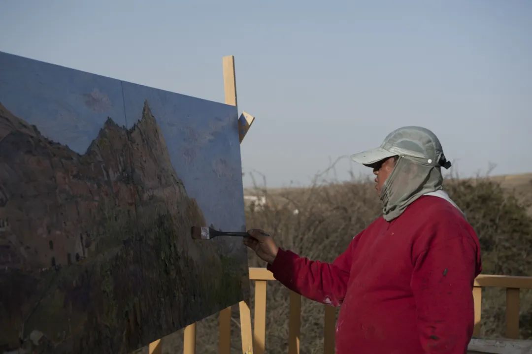 山水人文入画来 | “穿越河西——中国油画名家甘肃写生行”作品选