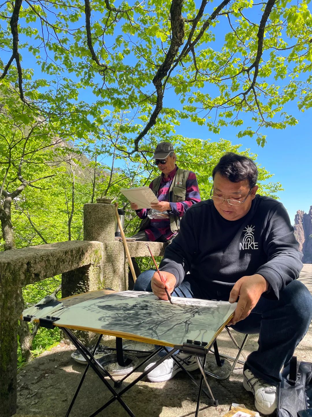 王卫平·写生黄山丨奇峰峻险在川间，千年古村展新颜