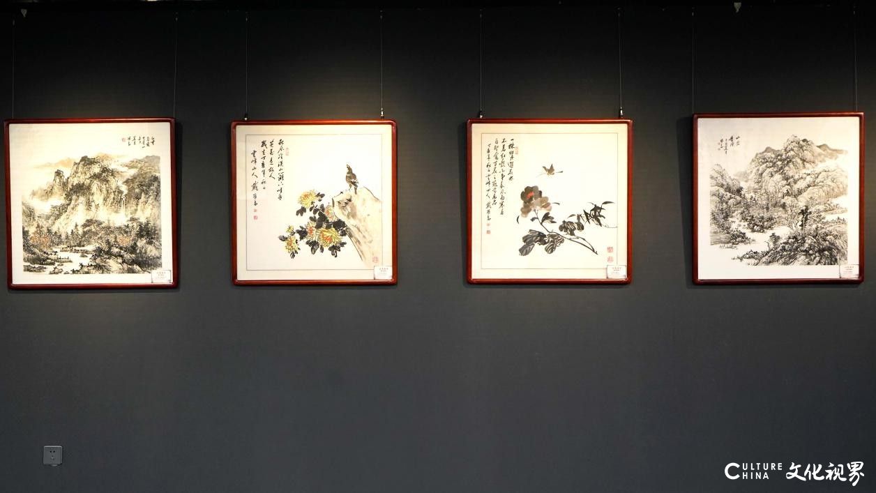 不辍书画耕耘笔，守真笃行泼墨中丨探访“守真笃行——戴丕昌书画展”