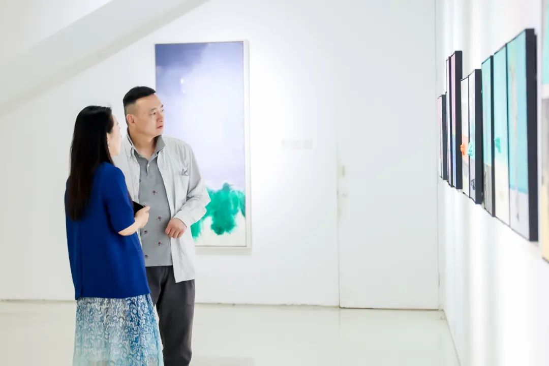 “石中火·水中月——王大拙＆李向磊双个展”昨日在北京开幕