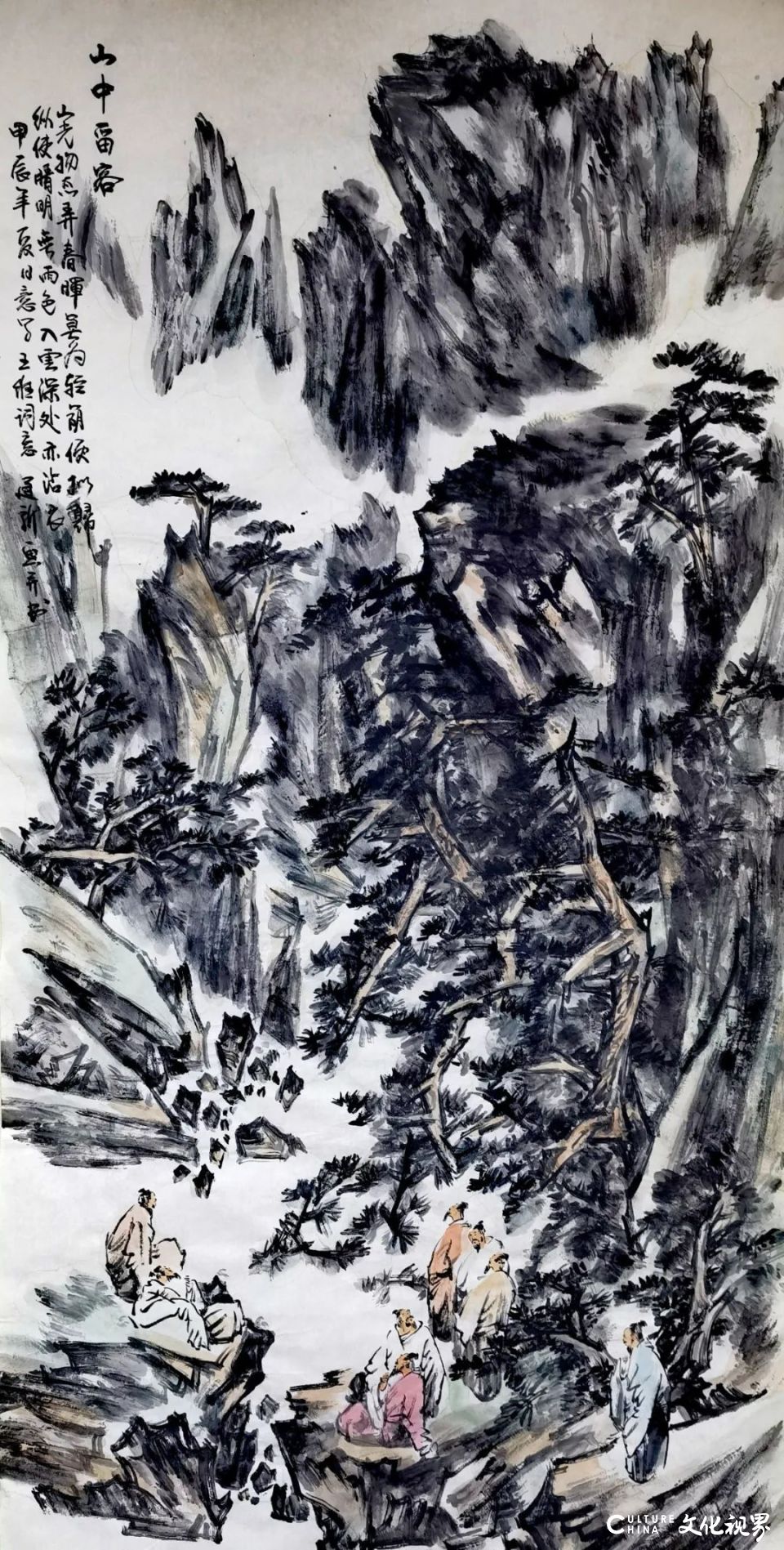 著名画家舒建新应邀参展“东方丹青——中国当代书画名家学术观摩展”