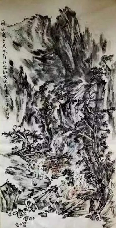 著名画家舒建新应邀参展“东方丹青——中国当代书画名家学术观摩展”