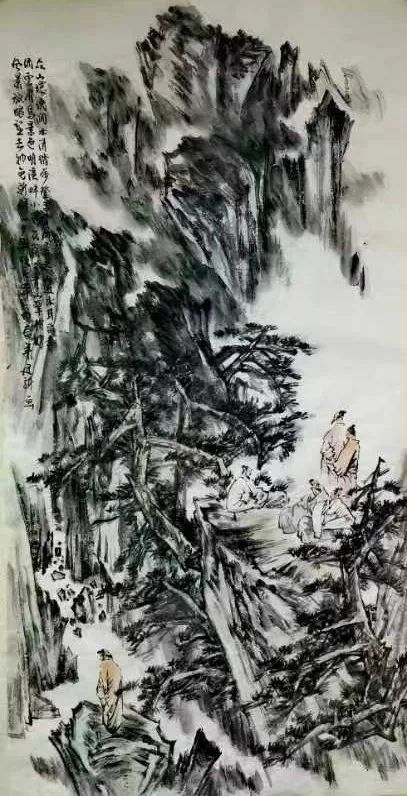 著名画家舒建新应邀参展“东方丹青——中国当代书画名家学术观摩展”