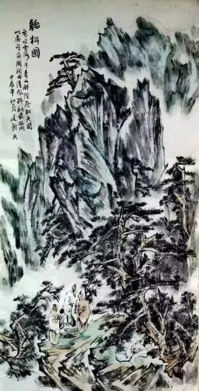 著名画家舒建新应邀参展“东方丹青——中国当代书画名家学术观摩展”