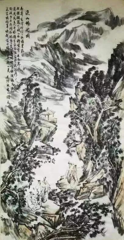 著名画家舒建新应邀参展“东方丹青——中国当代书画名家学术观摩展”