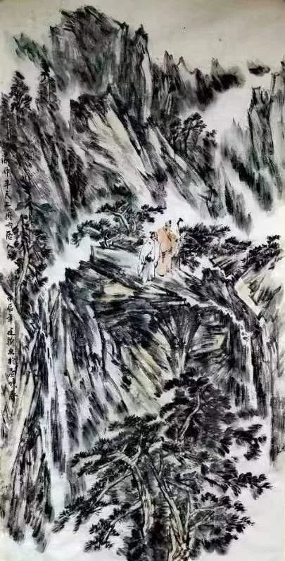 著名画家舒建新应邀参展“东方丹青——中国当代书画名家学术观摩展”