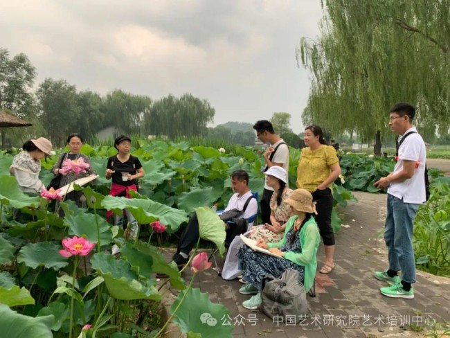 导师叶丽美，中国艺术研究院艺术培训中心2024中国工笔画创作研修班开始招生