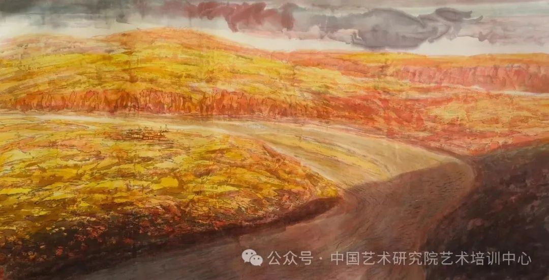 导师许林，中国艺术研究院艺术培训中心2024西部山水画创作研修班招生开启