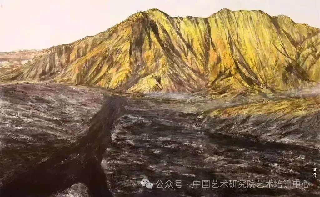 导师许林，中国艺术研究院艺术培训中心2024西部山水画创作研修班招生开启