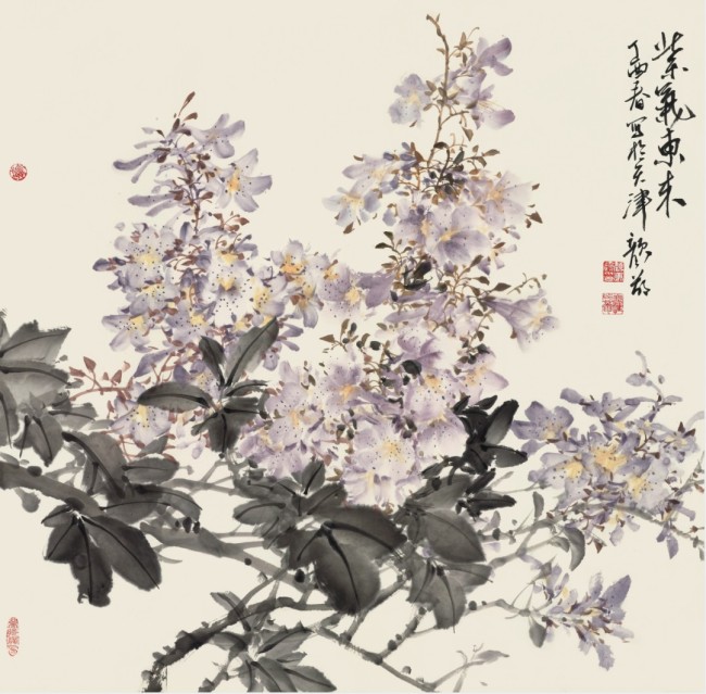 颜萌应邀参展，“澄怀观道——当代中国画名家邀请展”今日在天津开展