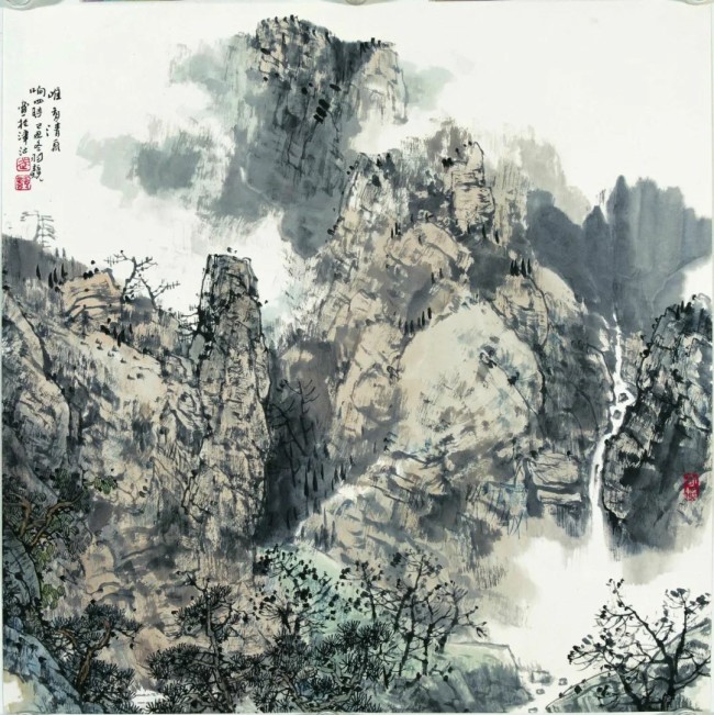 武羽竞应邀参展，“澄怀观道——当代中国画名家邀请展”今日在天津开展