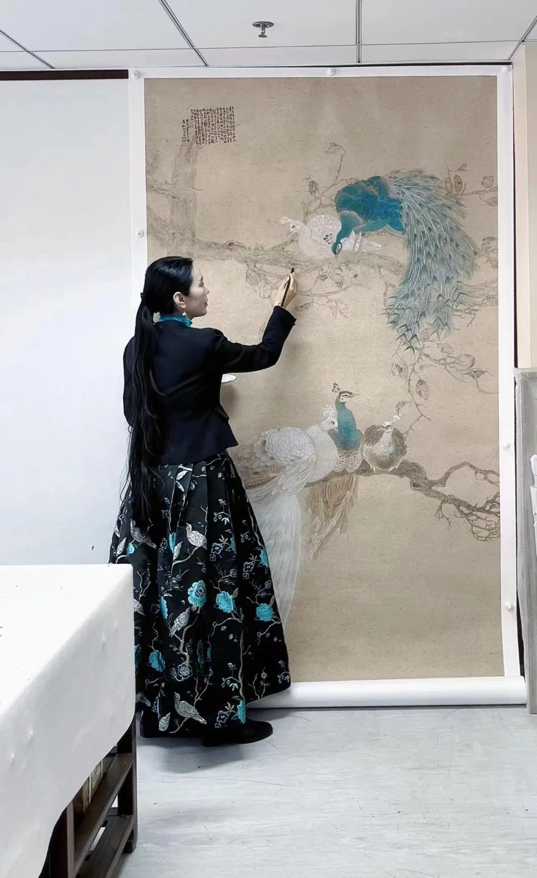 2024年中央美术学院国际学院王德芳花鸟画导师创作课题研修班开始招生