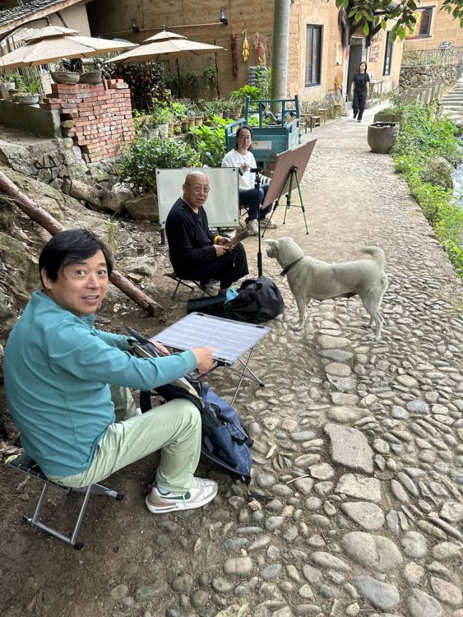 张伟觉圣绍兴、丽水写生丨一幅好的写生与创作是带有生命律动、生命热情和生命力的