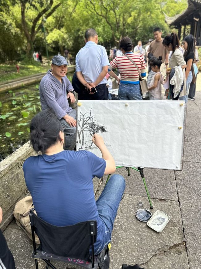 张伟觉圣绍兴、丽水写生丨一幅好的写生与创作是带有生命律动、生命热情和生命力的