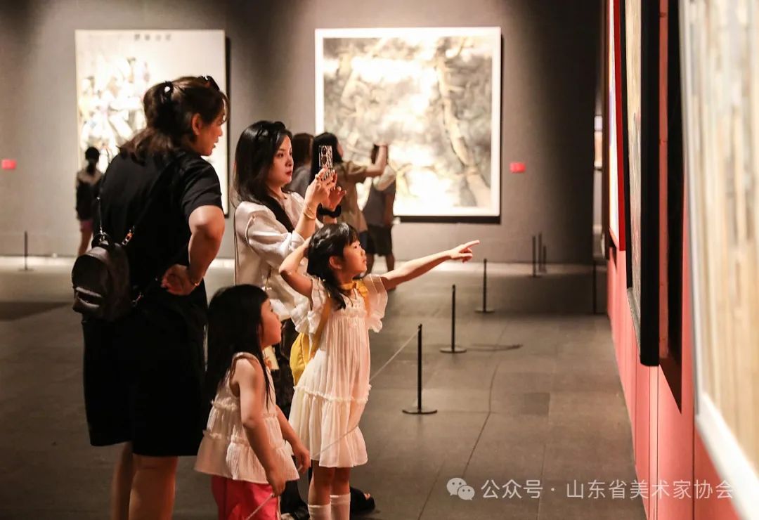 第十四届全国美展山东作品展（中国画、油画）今日在山东美术馆开展