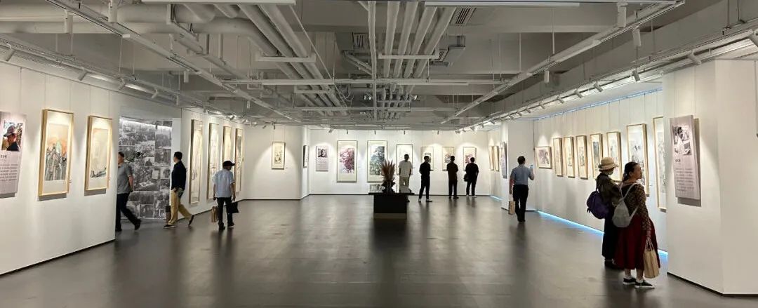 一场跨越江河的艺术交流——鹊华风雅“容社”中国画作品展在杭州开幕