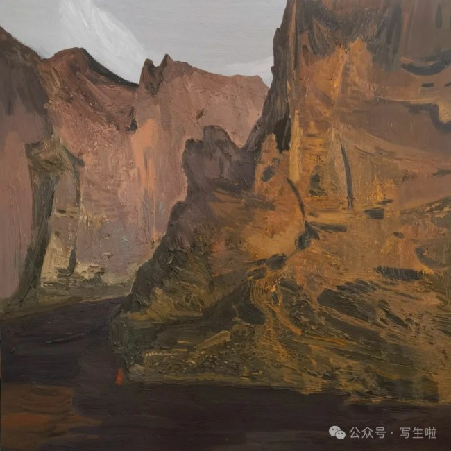 李晓春风景写生丨情感与自然有共鸣，作品因灵性而鲜活