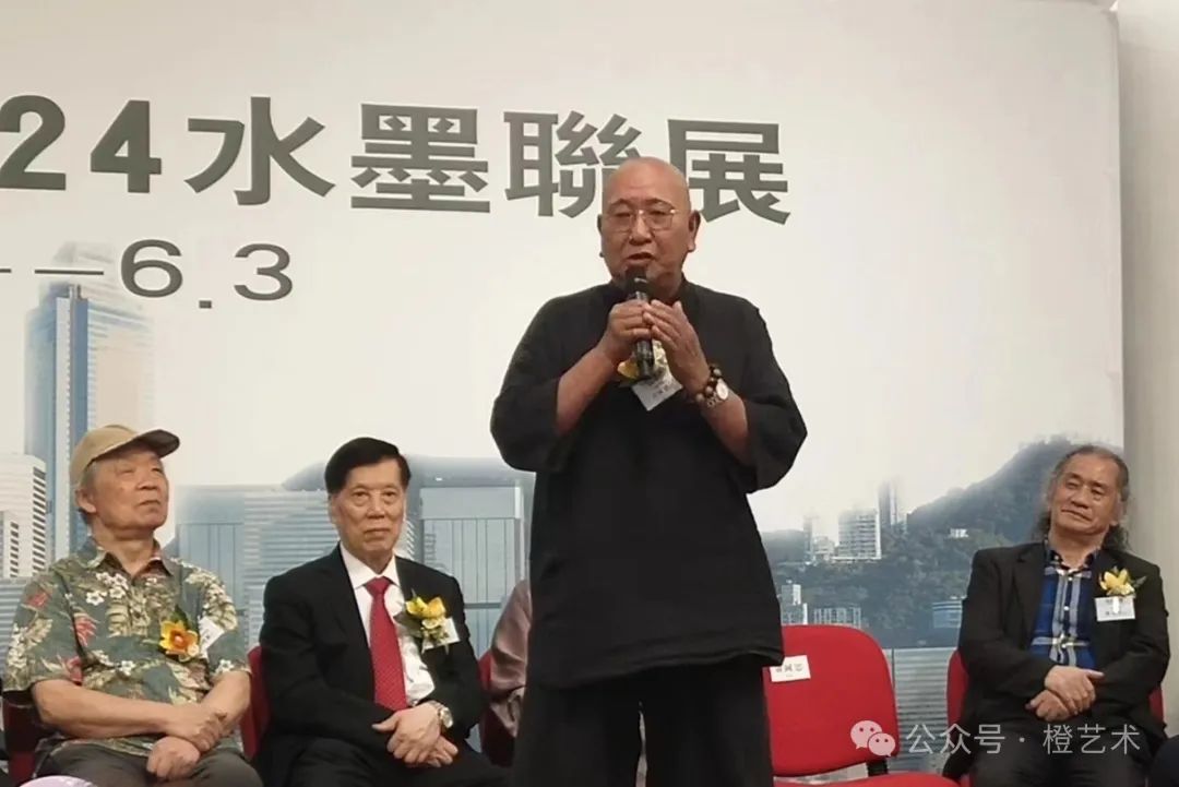 黄阿忠 | 出席香港“港申荟萃——2024水墨联展”活动随笔