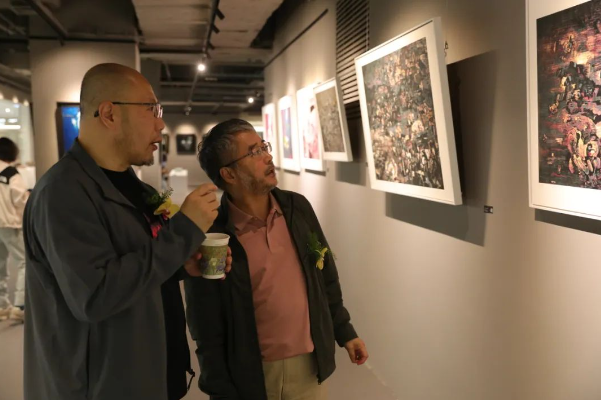 “山·海——张尧·申贞顺·王建山·肖爱华艺术作品联展”在杭州开幕